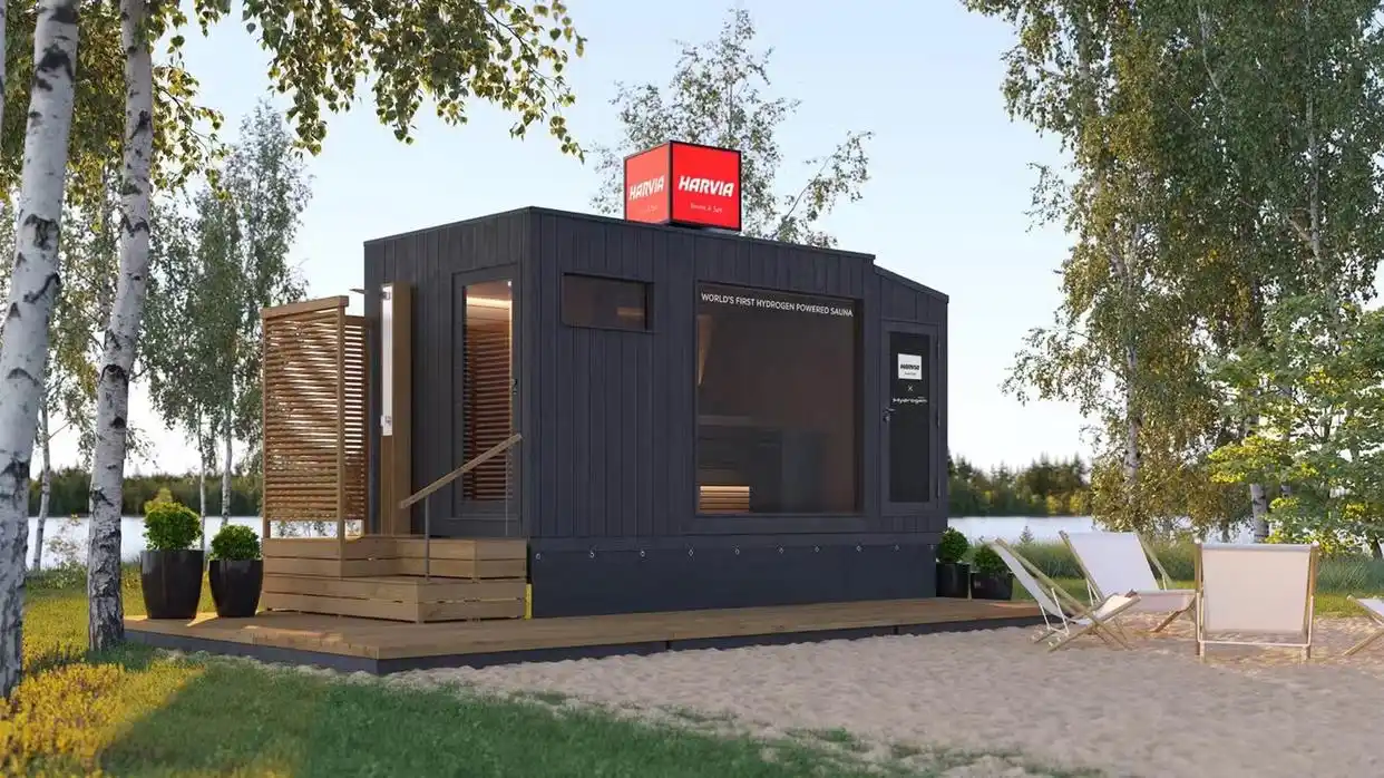 Dünyanın ilk hidrogen güclü sauna, Toyota və Harviya ilə Təmiz Enerji İnqilabına rəhbərlik edən Finlandiya mitinqində debüt edir