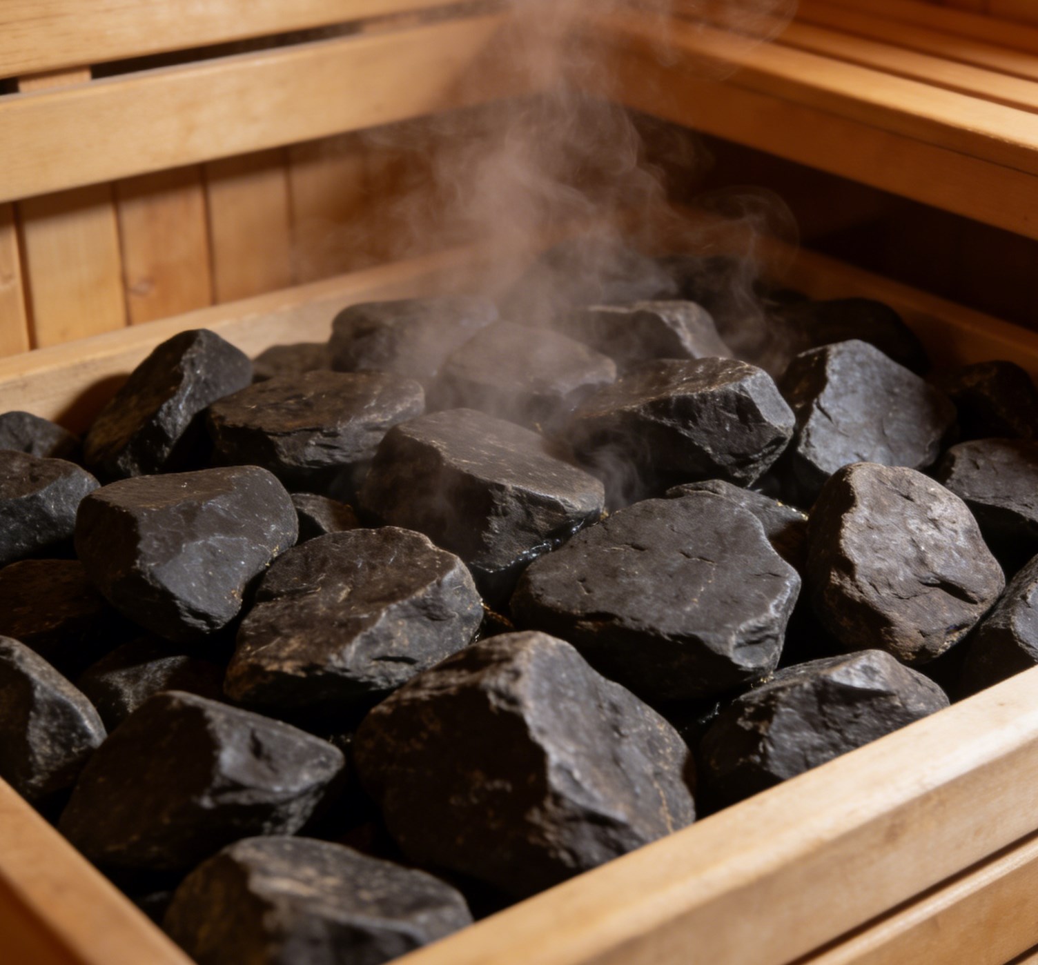 Sauna otağındakı sauna daşları hansı materialdan istifadə edir? Sauna otağındakı sauna daşları hansı materialdan istifadə edir?