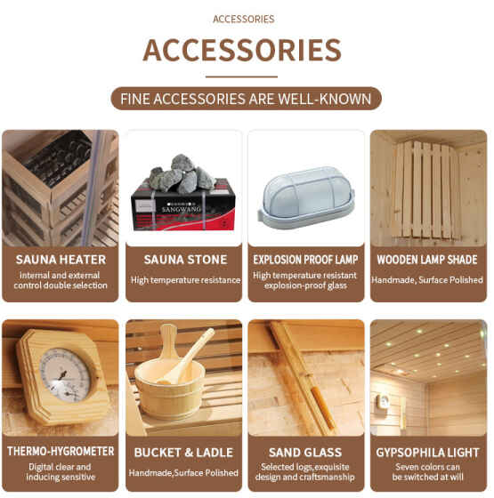 Xarici şüşə qapı açıq buxar otağı