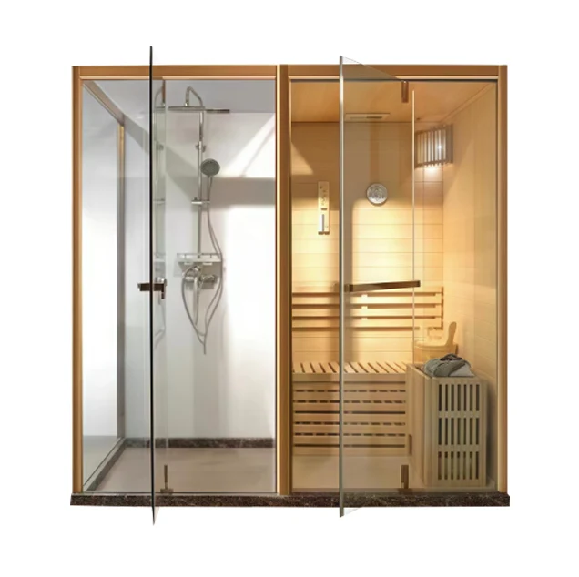 Duş və buxar sauna otağı